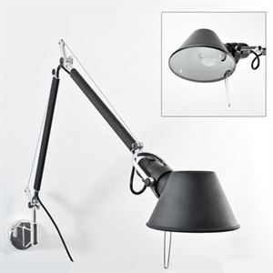 Artemide Tolomeo Mini Vegglampe Sort