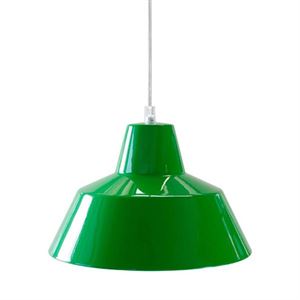 e form Verkstedslampe Takpendel Gr�nn Mellom