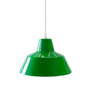 e form Verkstedslampe Takpendel Gr�nn Liten