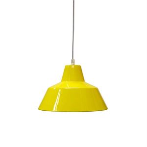 e form Verkstedslampe Takpendel Gul Liten