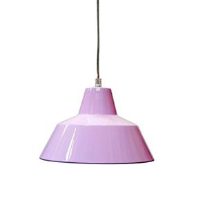 e form Verkstedslampe Takpendel Rosa Mellom