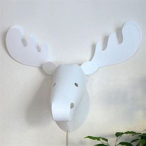 Zoolight Elg Barne Vegglampe