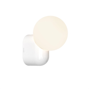 Astro Lyra Single Væglampe Gloss Glaze Hvid